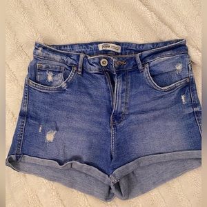 Zara TRF denim shorts